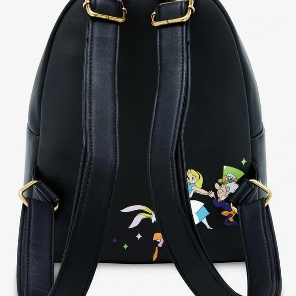 Loungefly Disney Alice in Wonderland backpack - Picture 4 of 8